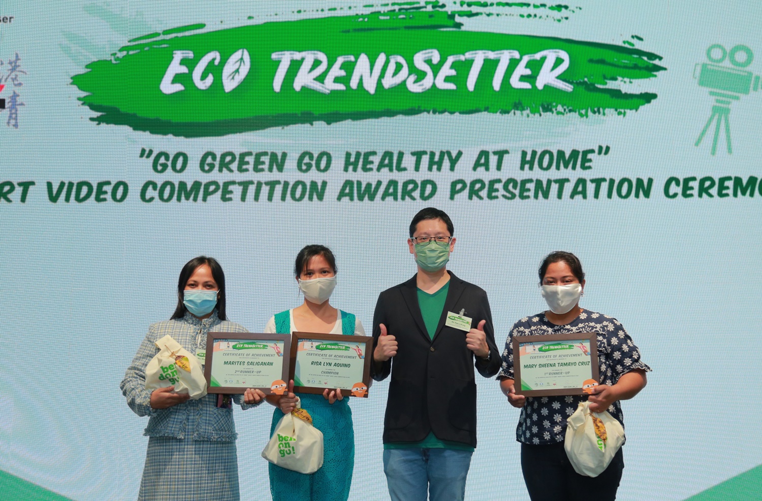 Go Green Go Healthy at Home Short Video Competition Award Presentation Ceremony